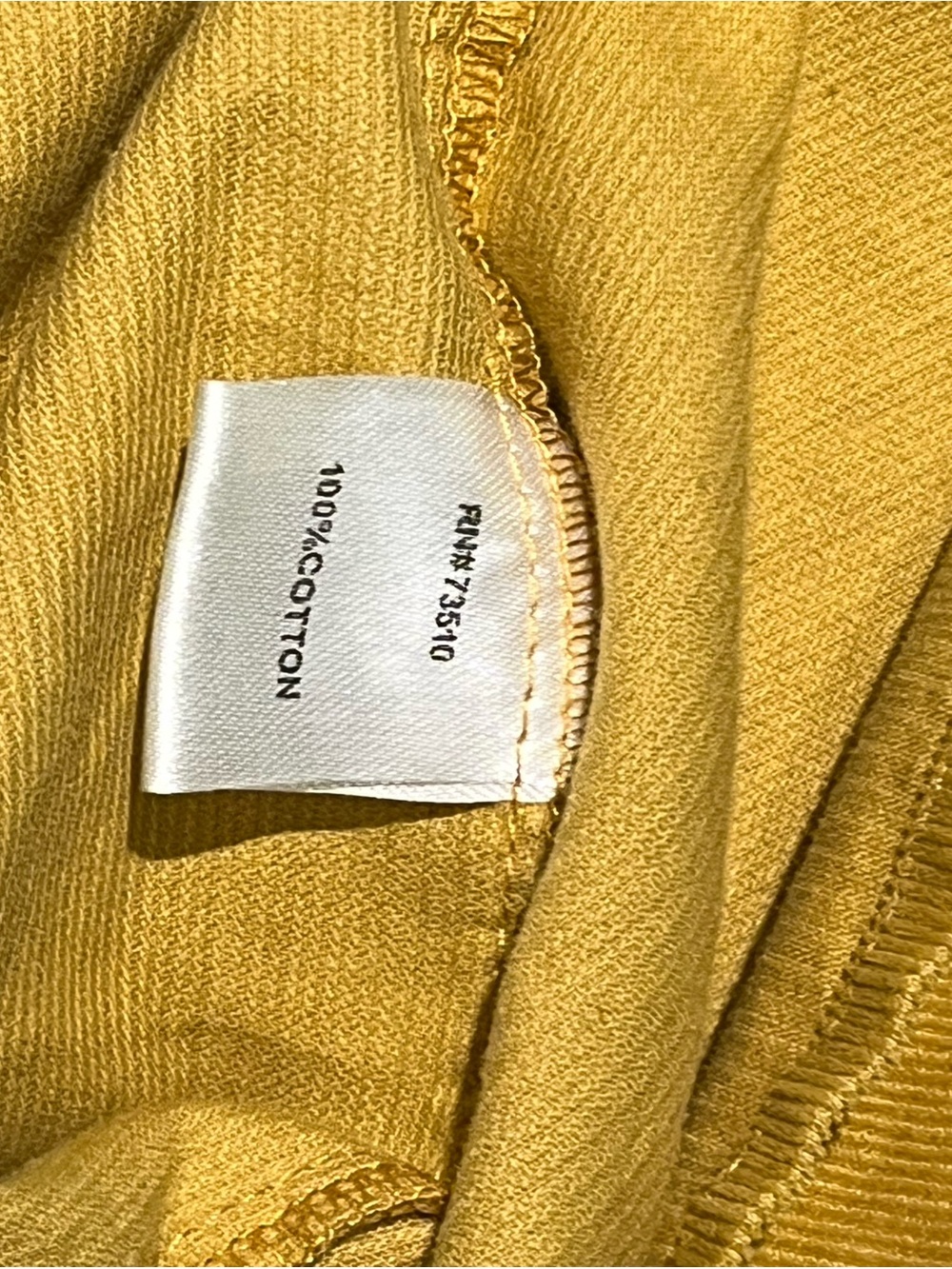Umgee Mustard Babydoll Dress Size Medium EUC - Picture 6 of 6